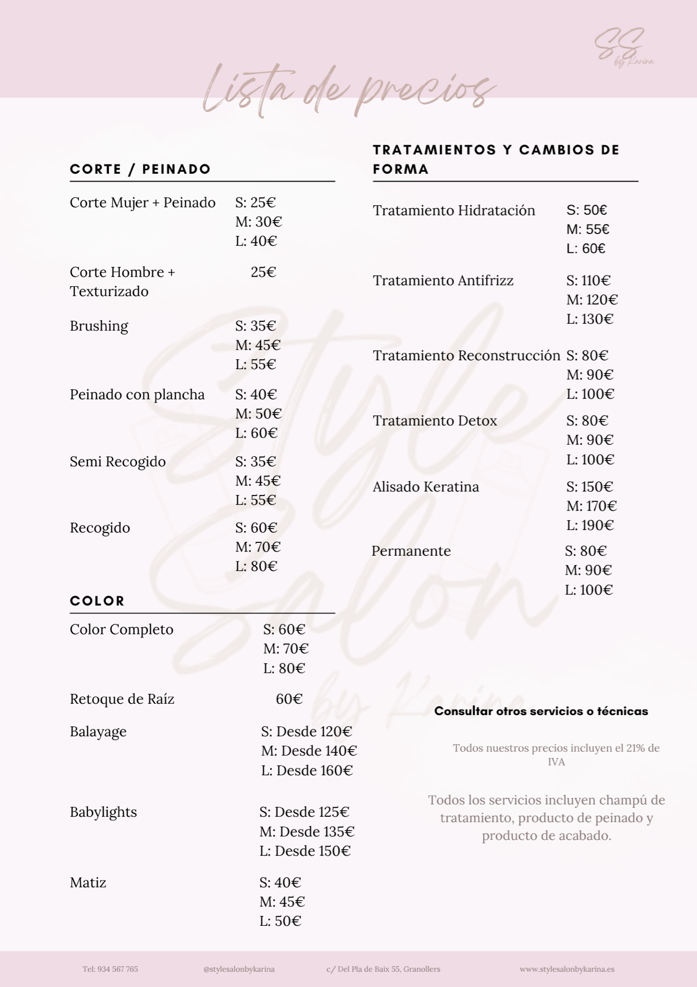 Carta de Servicios